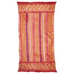 Antique Phulkari Wedding Shawl from Punjab, India, Early 20th Century