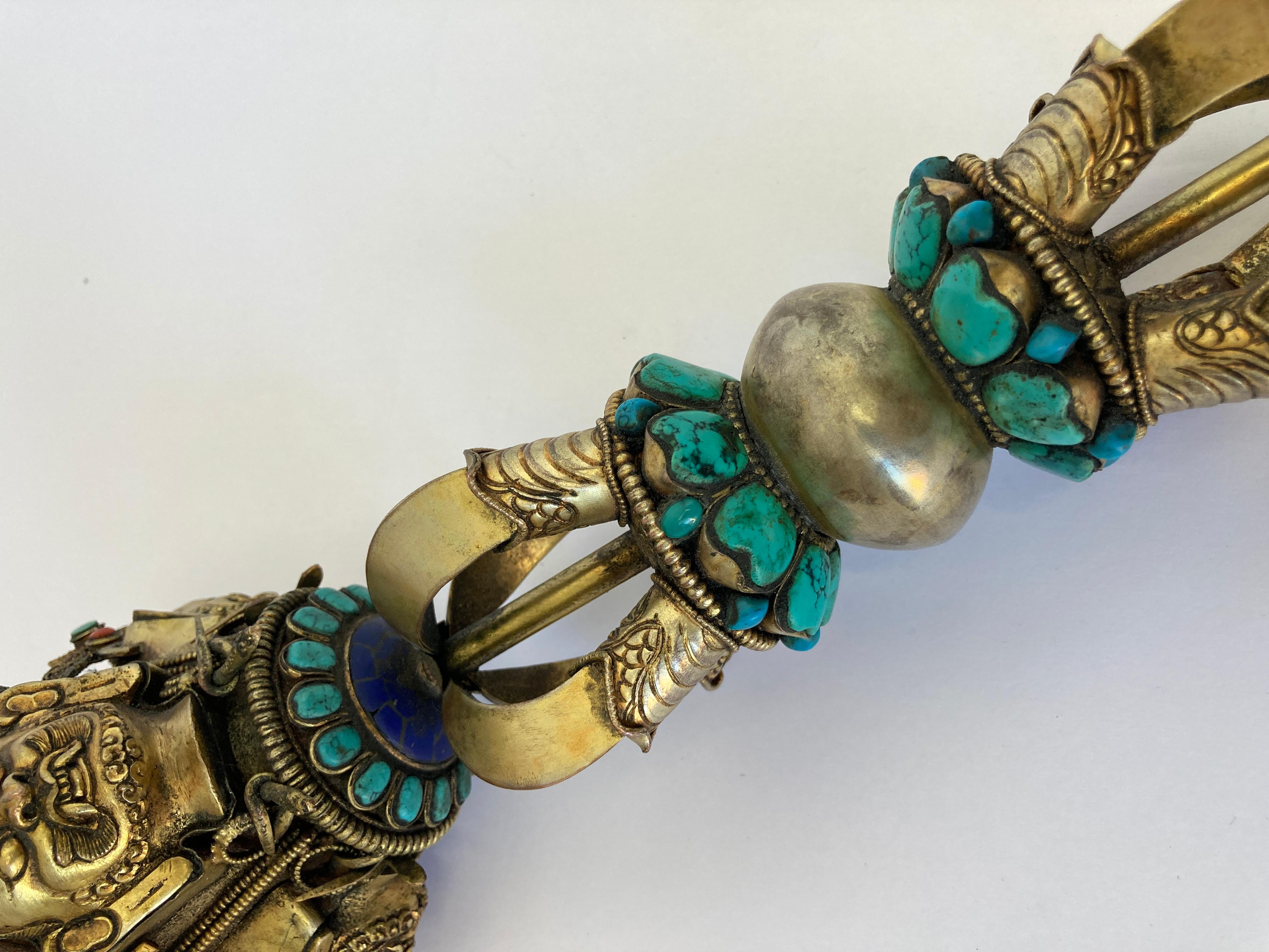 Hand-Crafted Phurba or Kila Wrathful Sacred Buddhist Sword