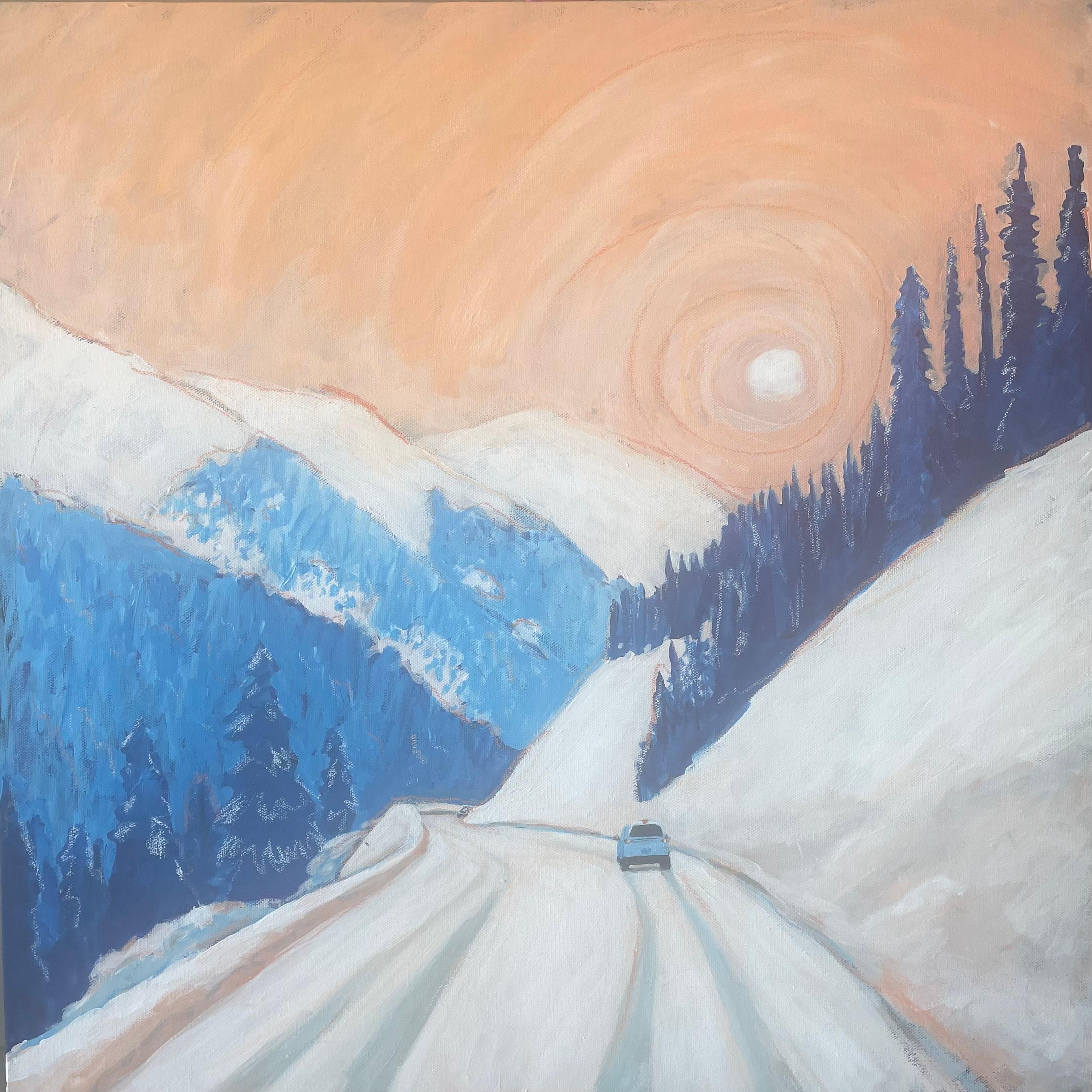 Sul Passo di Berthoud n. 8, dipinto originale
