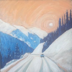Sul Passo di Berthoud n. 8, dipinto originale