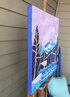 Parry Peak Pink, Original Painting