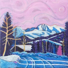 Parry Peak Pink, Original Painting