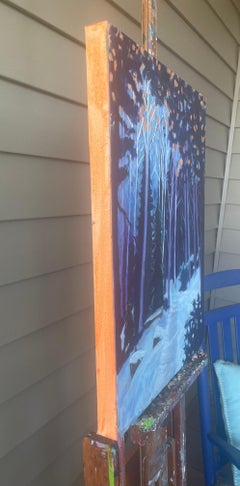 «Sendero de invierno», pintura original