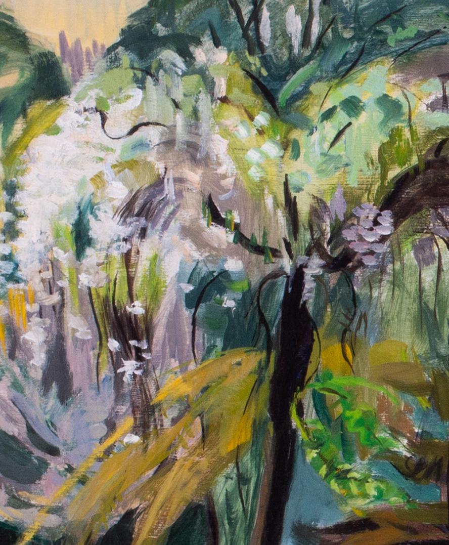 Paisaje lacustre de la artista británica de mediados del siglo XX Phyllis Bray en venta 4