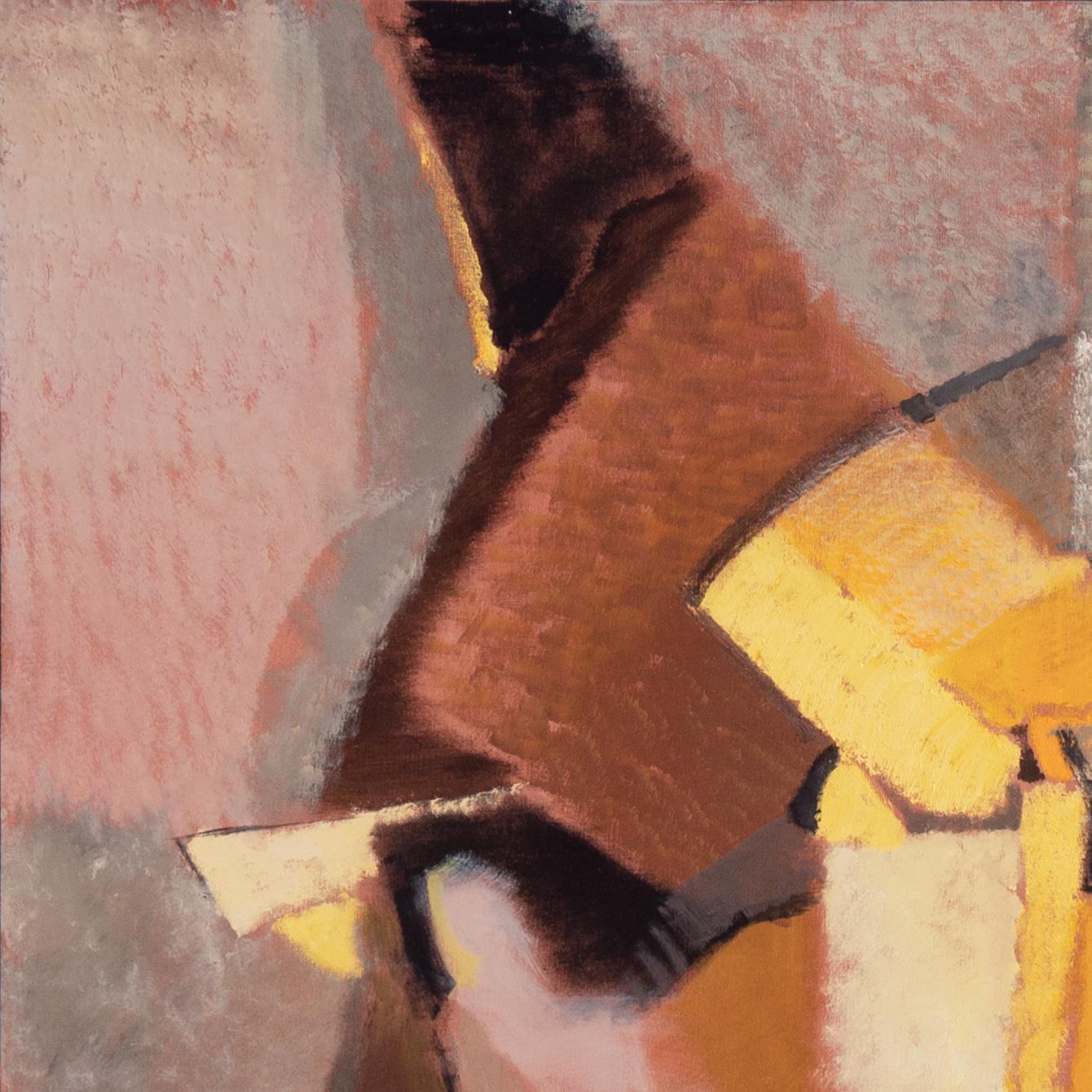 „Abstract in Saffron and Rose“, San Francisco, Bay Area Abstraction, SOMA, SFSFA
-----
Signiert unten rechts, 