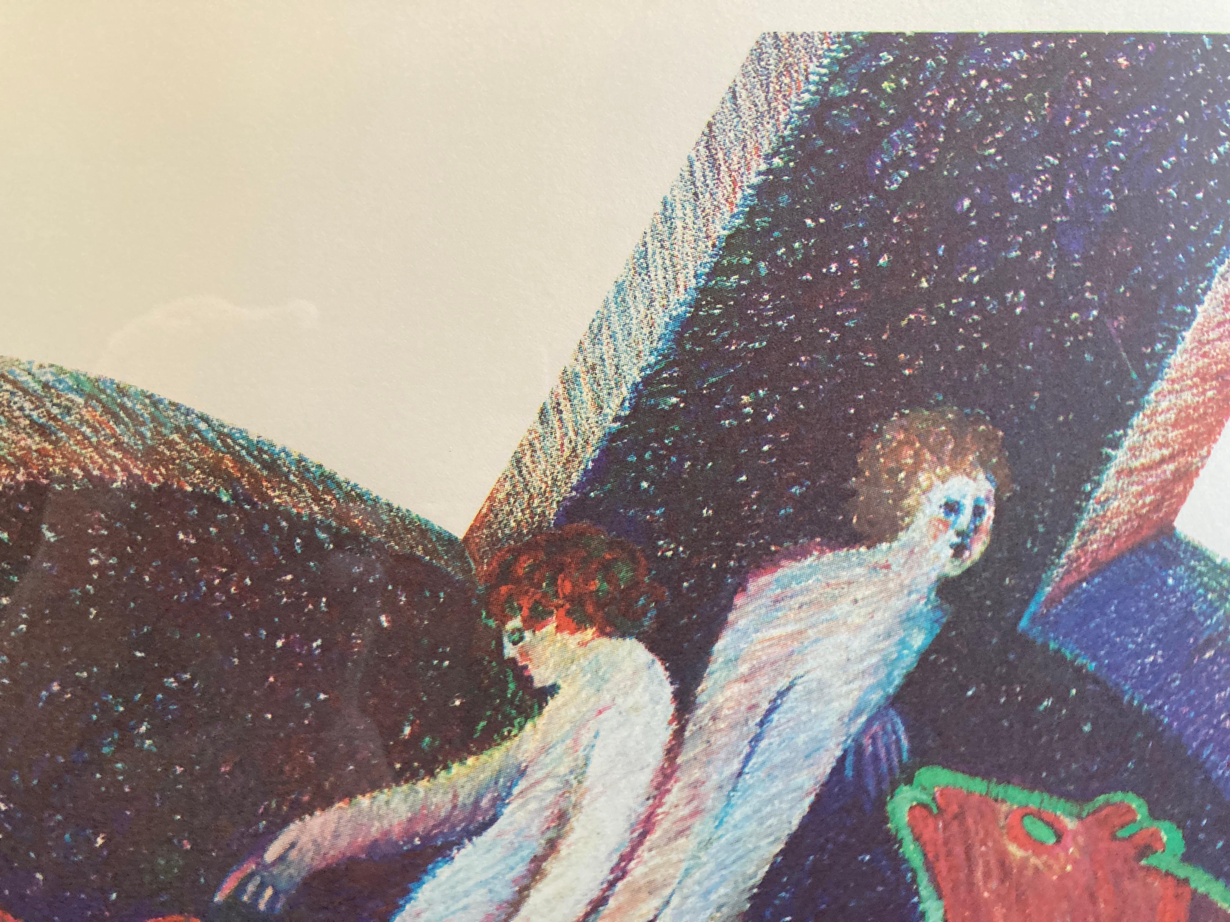 „Felix Culpa“, von Phyllis Kornfeld, Lithographie im Angebot 3