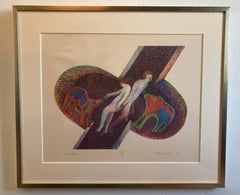 Felix Culpa", de Phyllis Kornfeld, litografía