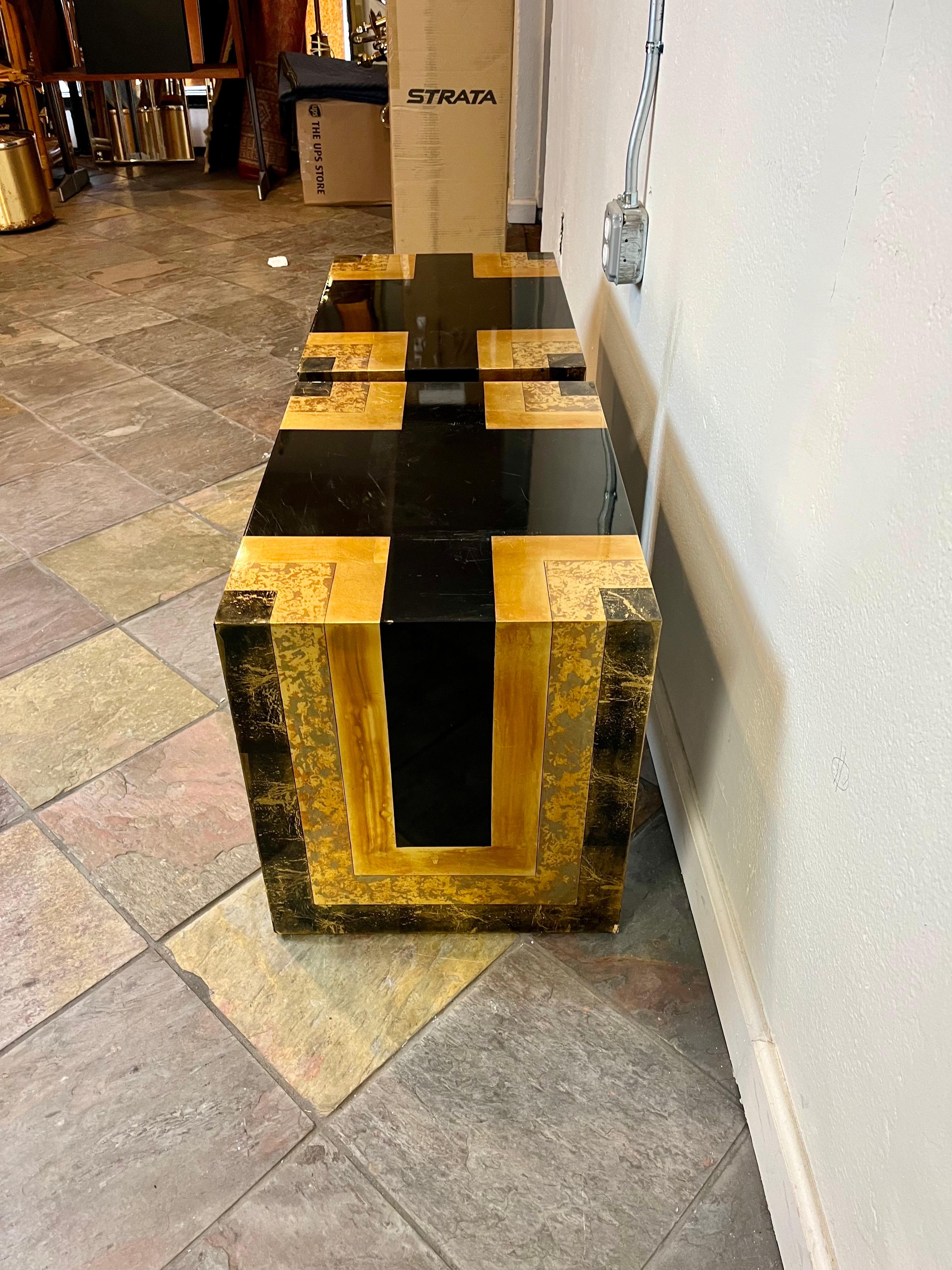 20th Century Phyllis Morris Art Deco Lacquer End Tables For Sale