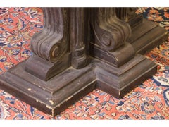 Phyllis Morris Louis XIV Style Double Pedestal Centre Hall Table