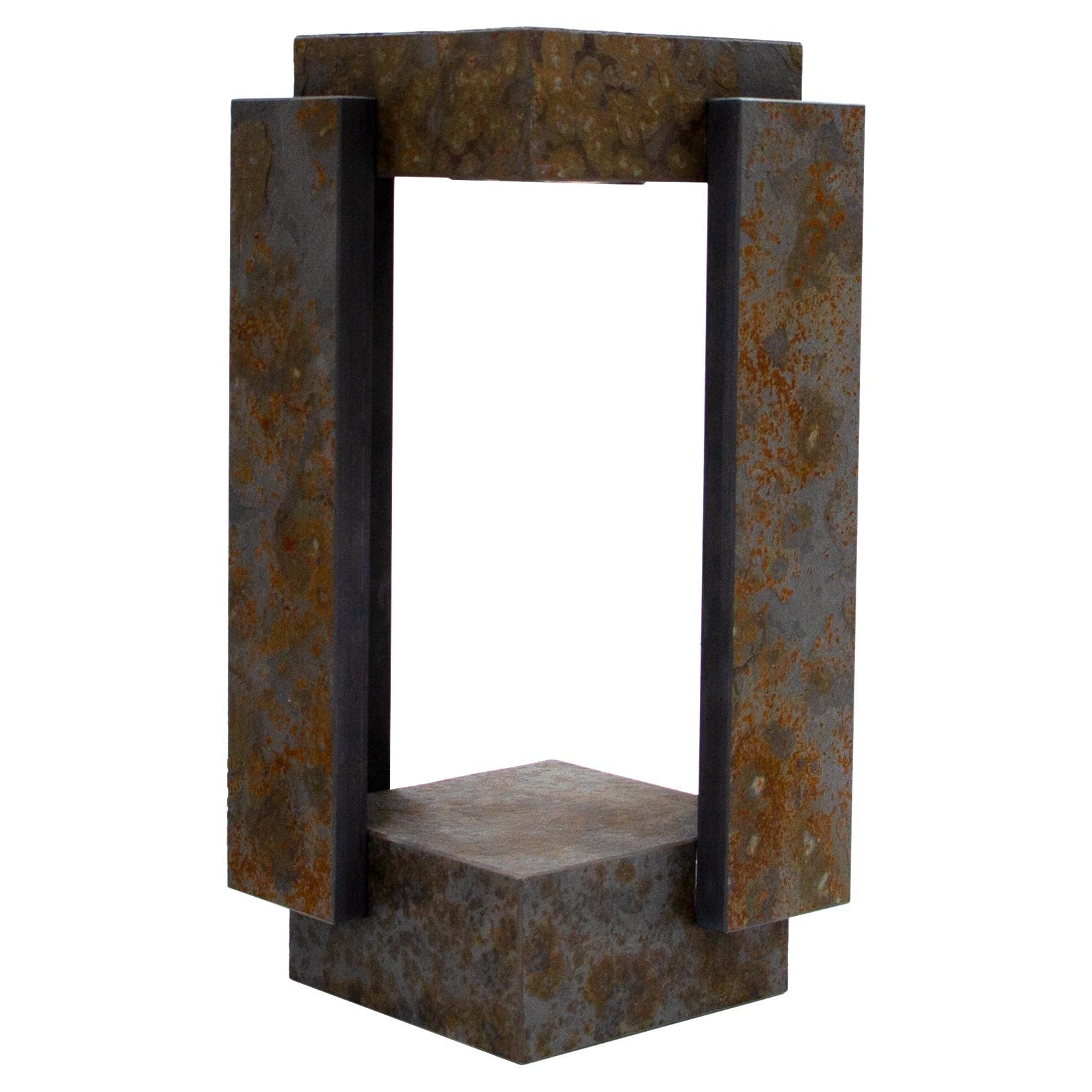 Lampada fisica Dream Marble Oxide Slate Design Luxury Lighting Nuria Lázaro Milano