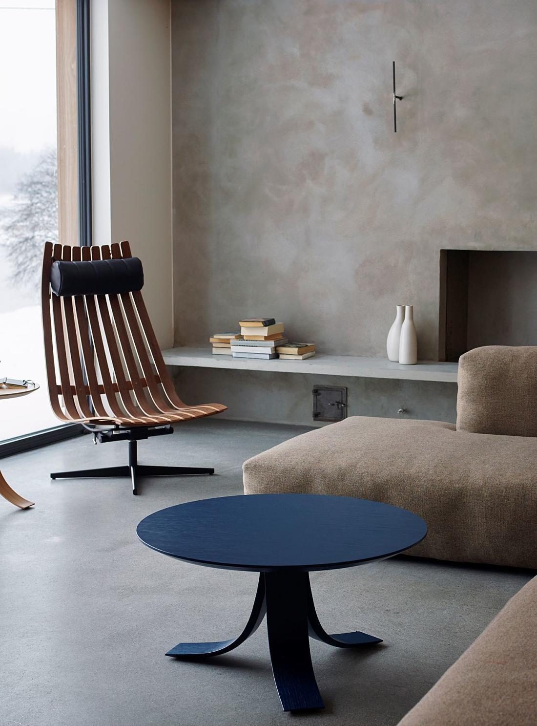 Tavolo Pi 75 di Anderssen & Voll in impiallacciato di Oak laccato in vendita 5