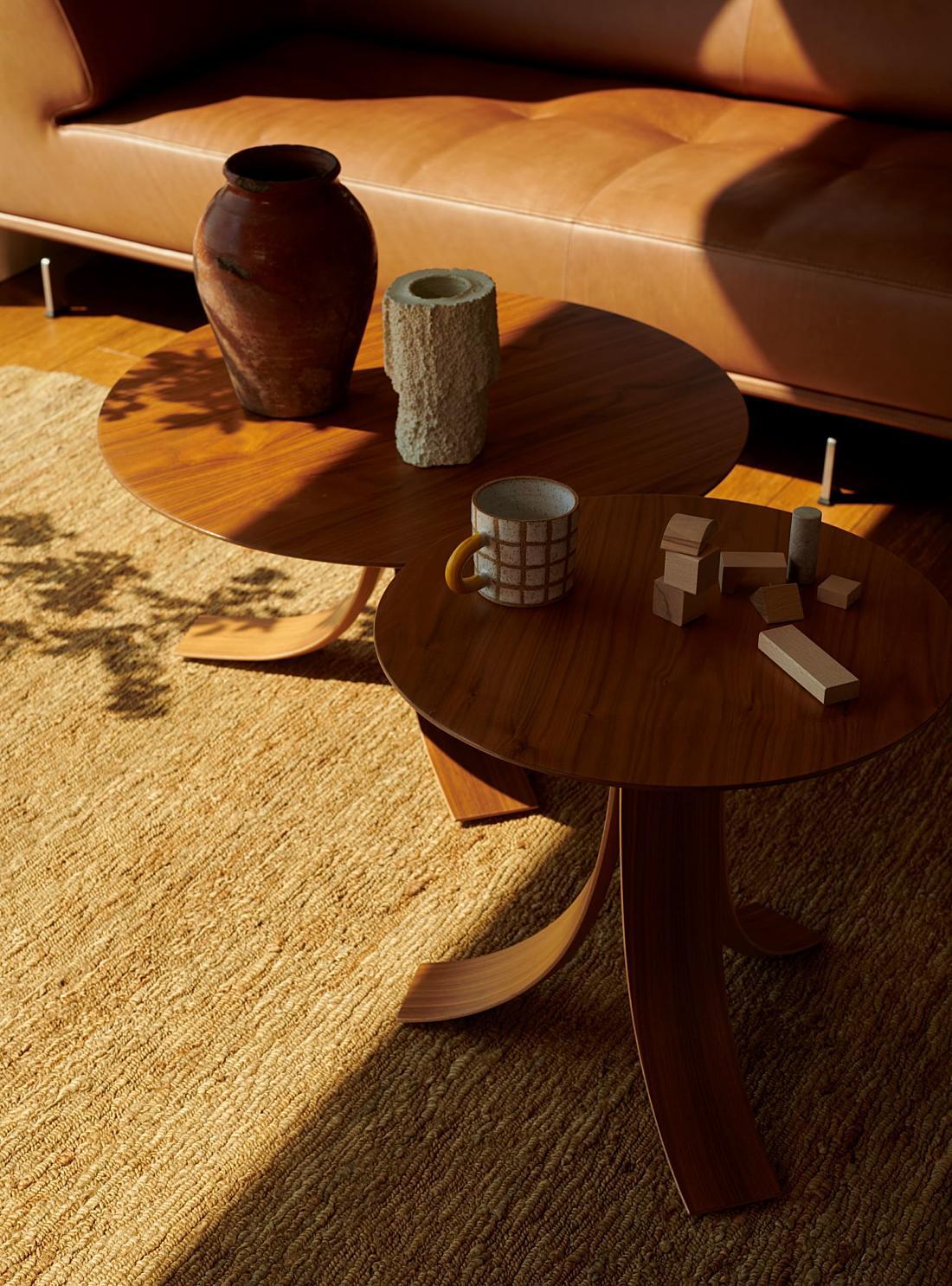 Tavolo Pi 75 di Anderssen & Voll in impiallacciato di Oak laccato in vendita 8