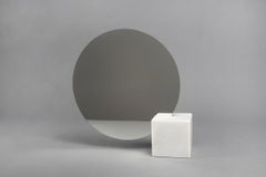 Miroir de table contemporain en marbre