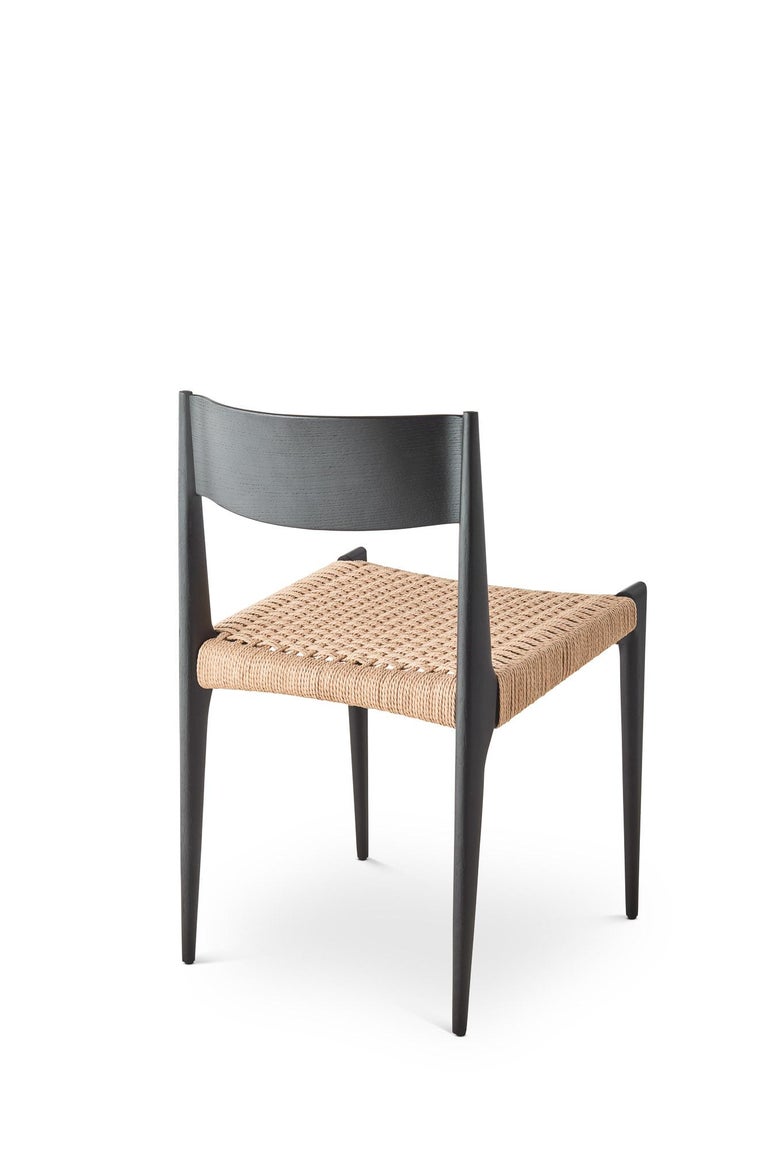 PIA Chair by Poul Cadovius - Black Lacquered Oak For Sale at 1stDibs