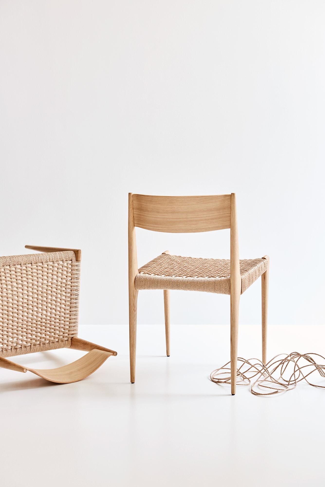 Danish PIA Chair by Poul Cadovius - Light Oak For Sale