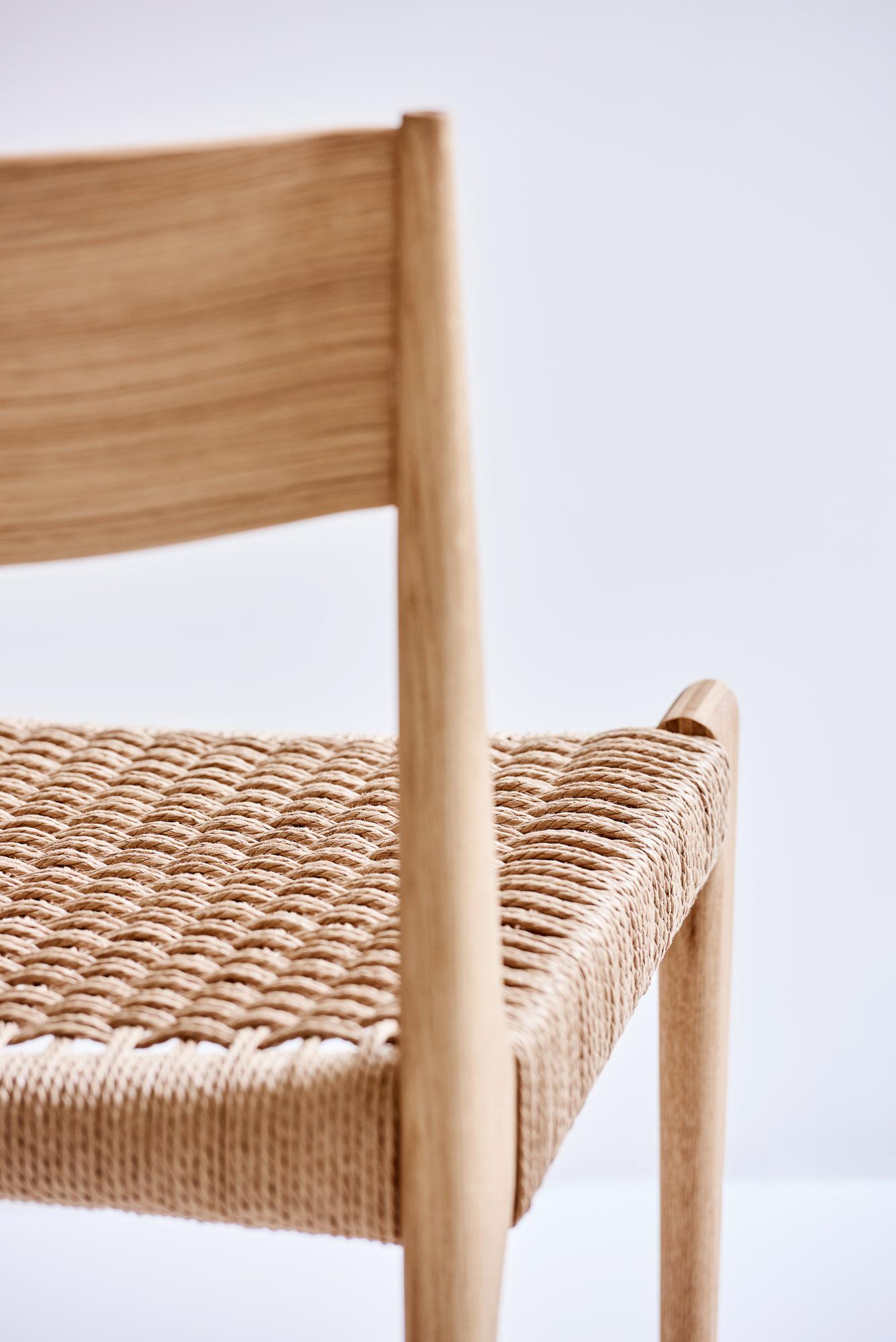 PIA Chair by Poul Cadovius - Light Oak In New Condition For Sale In Paris, FR