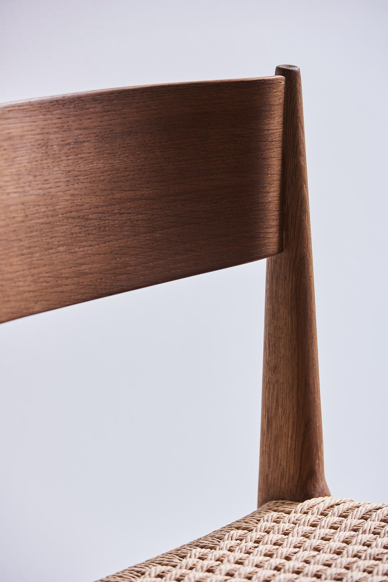 PIA Chair by Poul Cadovius - Smoked Oak For Sale 3