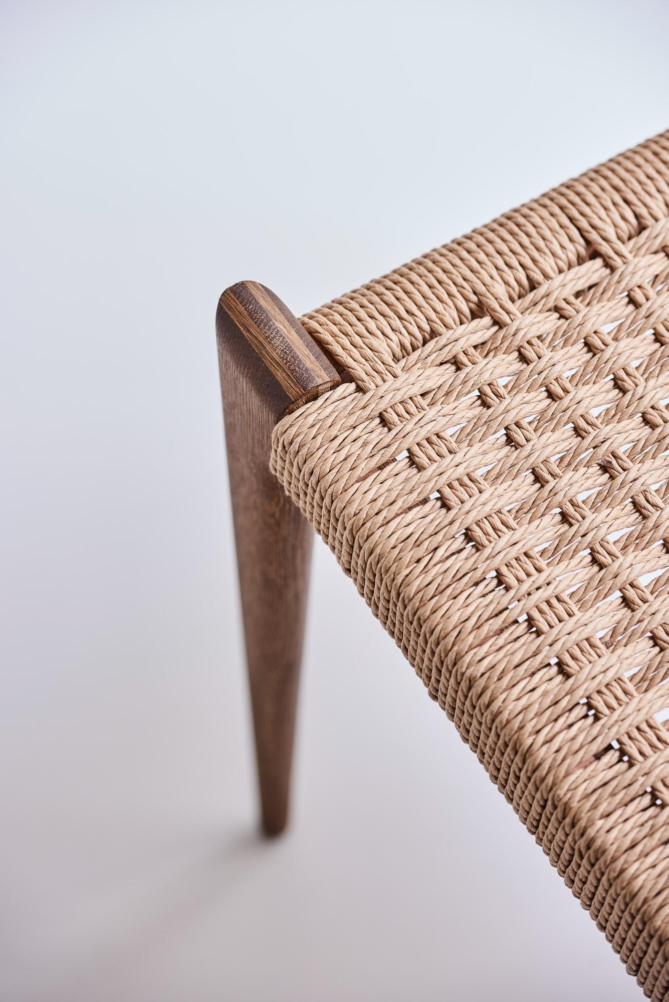 PIA Chair by Poul Cadovius - Smoked Oak For Sale 2