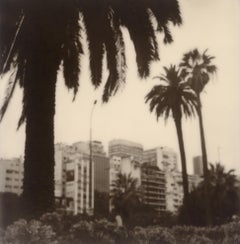 Buenos Aires Paesaggio contemporaneo Fotografia originale Polaroid con cornice
