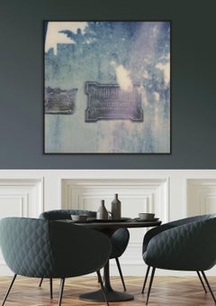 Buenos Aires - Still Life Cyanotype Style Film Photographic Print Framed