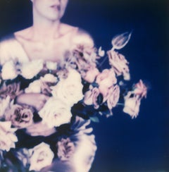Lush Bouquet - 21st Century Contemporary Photographic Print Color Polaroid