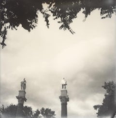 Sevilla II - Photographie originale Polaroid encadrée - Paysage contemporain encadré