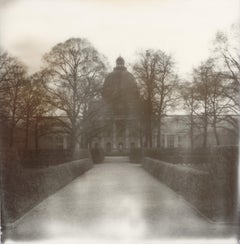 La Ciudad - Fotografía Polaroid Original Enmarcada Paisaje Contemporáneo