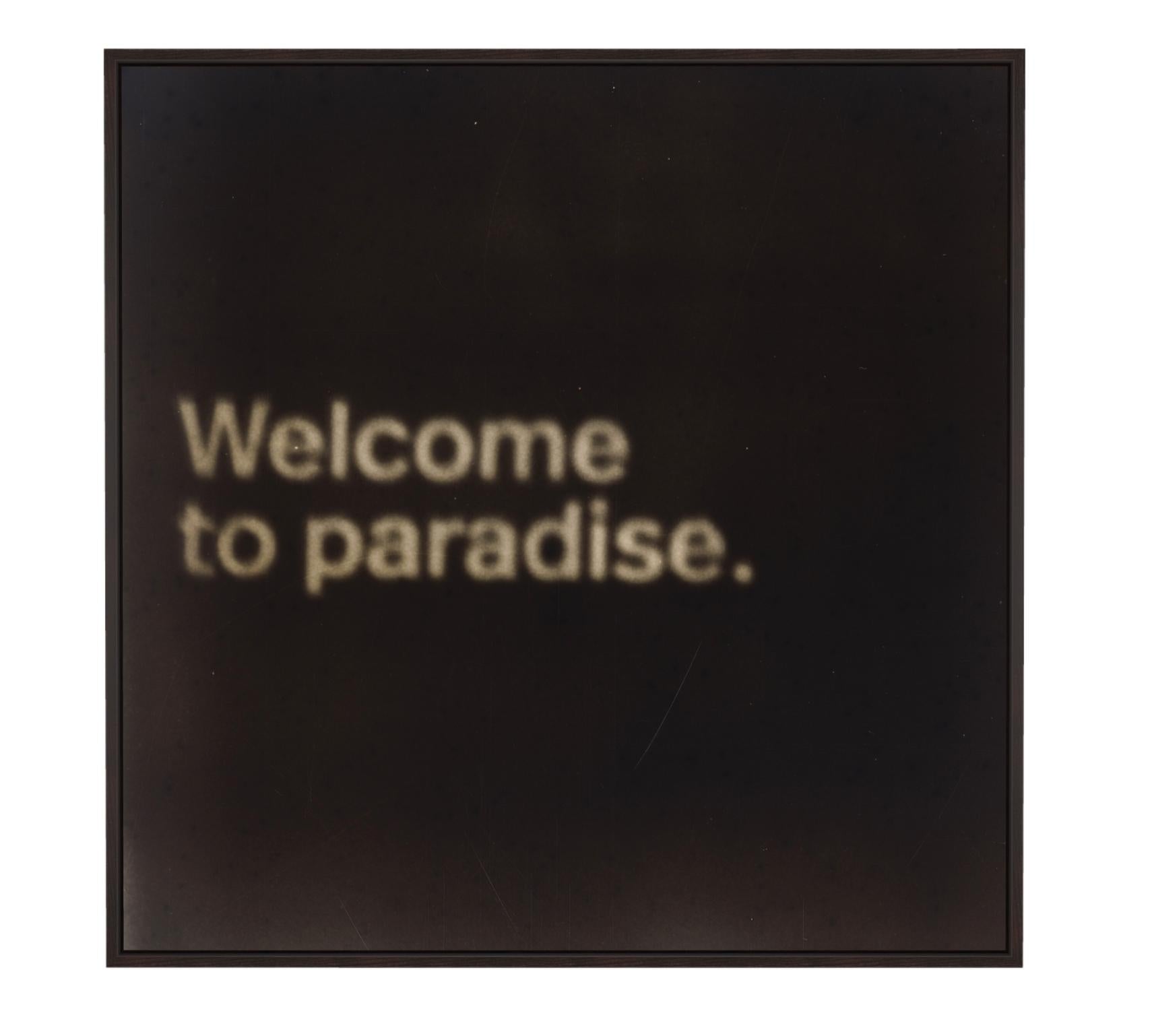 Welcome To Paradise - 21st Century Contemporary Photograph For Sale 2
