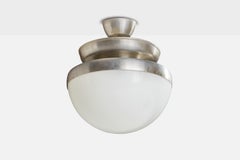 Pia Crippa Guidetti, Pendant, Metal, Glass, Italy, 1960s