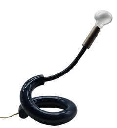 Pia Guidetti Crippa for Lumi "Cobra" Table Lamp, Italy 1960s