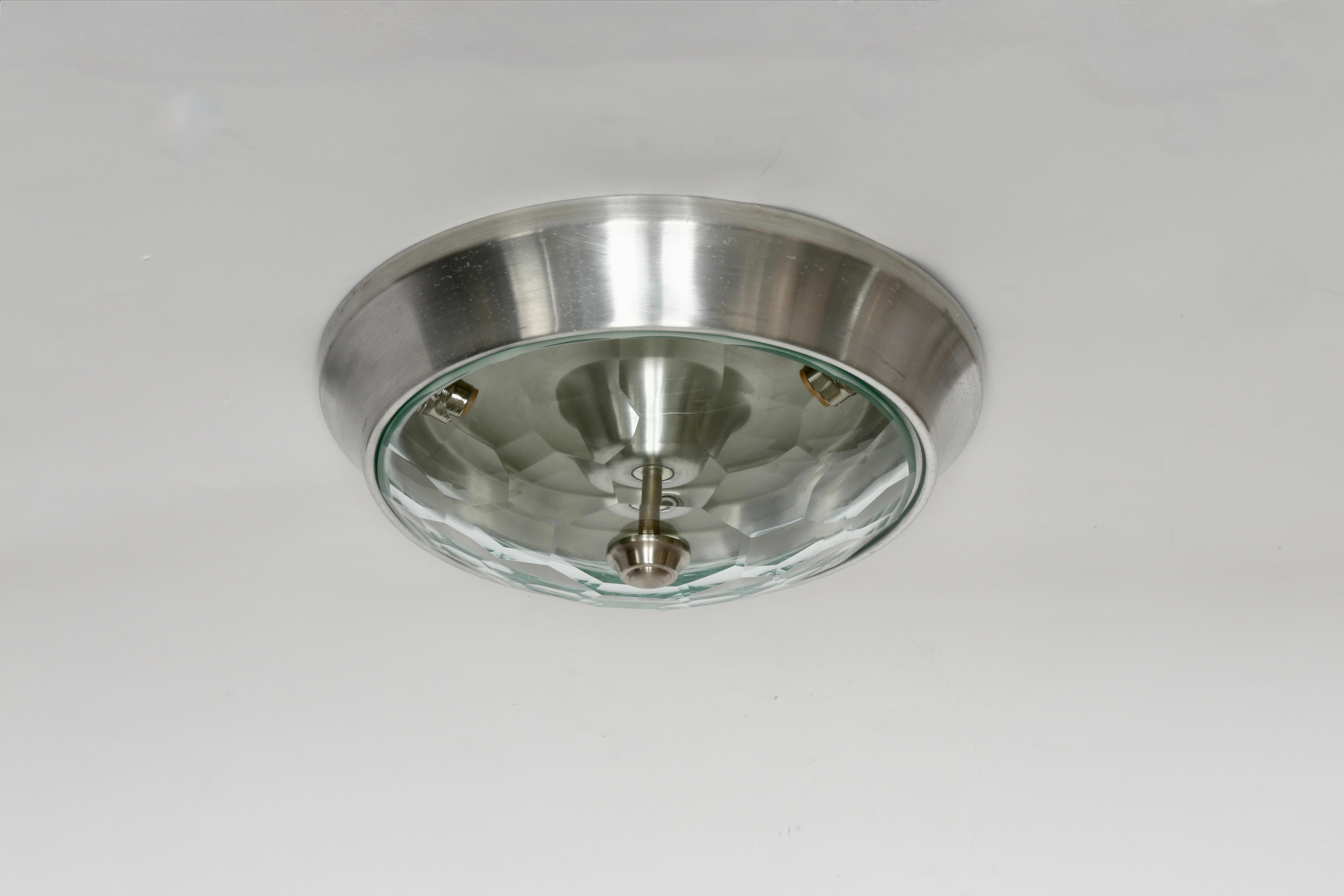 Pia Guidetti Crippa for Lumi Flush Mount Ceiling Light In Good Condition For Sale In Brooklyn, NY