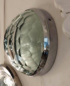 Pia Guidetti Crippa for Lumi Large Wall or Ceiling Lamp, Italy 1960s