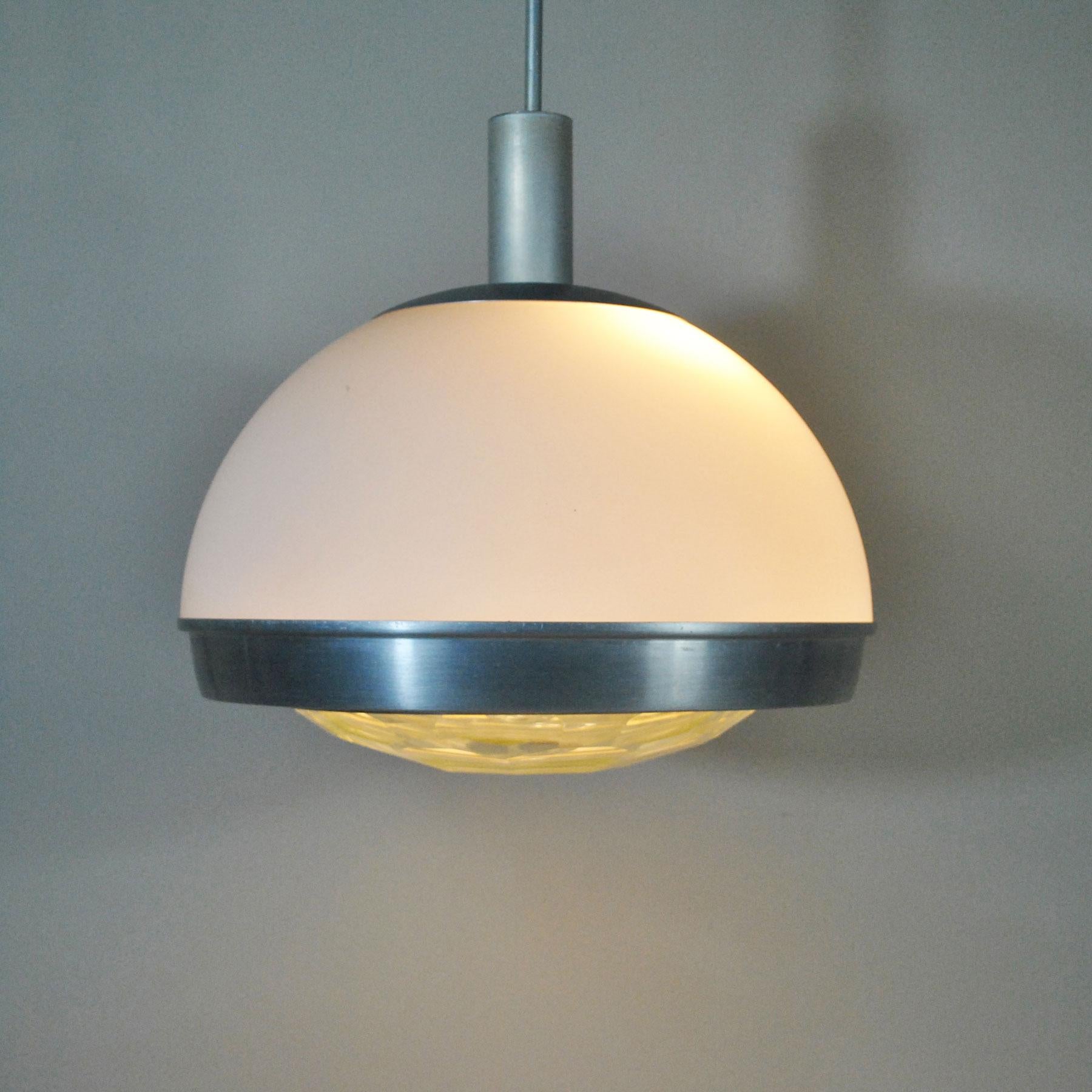 Pia Guidetti Crippa Italian Midcentury Chandelier for Lumi 2