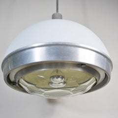 Pia Guidetti Crippa Italian Midcentury Chandelier for Lumi