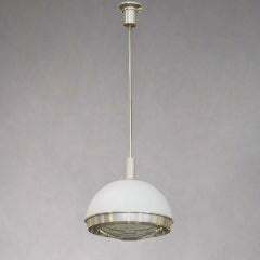 Pia Guidetti Crippa Modernist Pendant Light for Lumi , Italy 1960's
