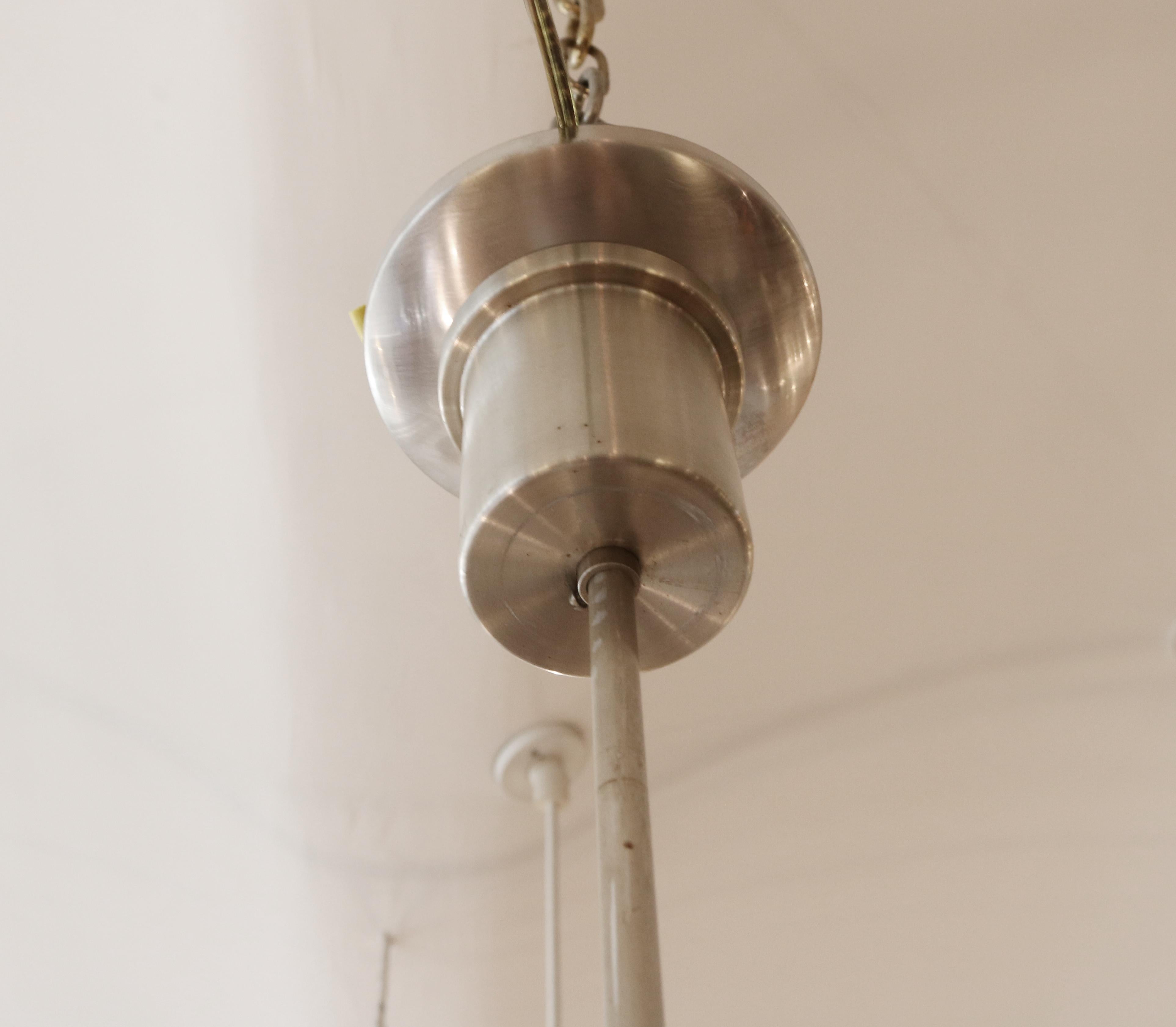 Mid-20th Century Pia Guidetti Crippa Modernist Pendant Light for Lumi , Italy 1960's For Sale