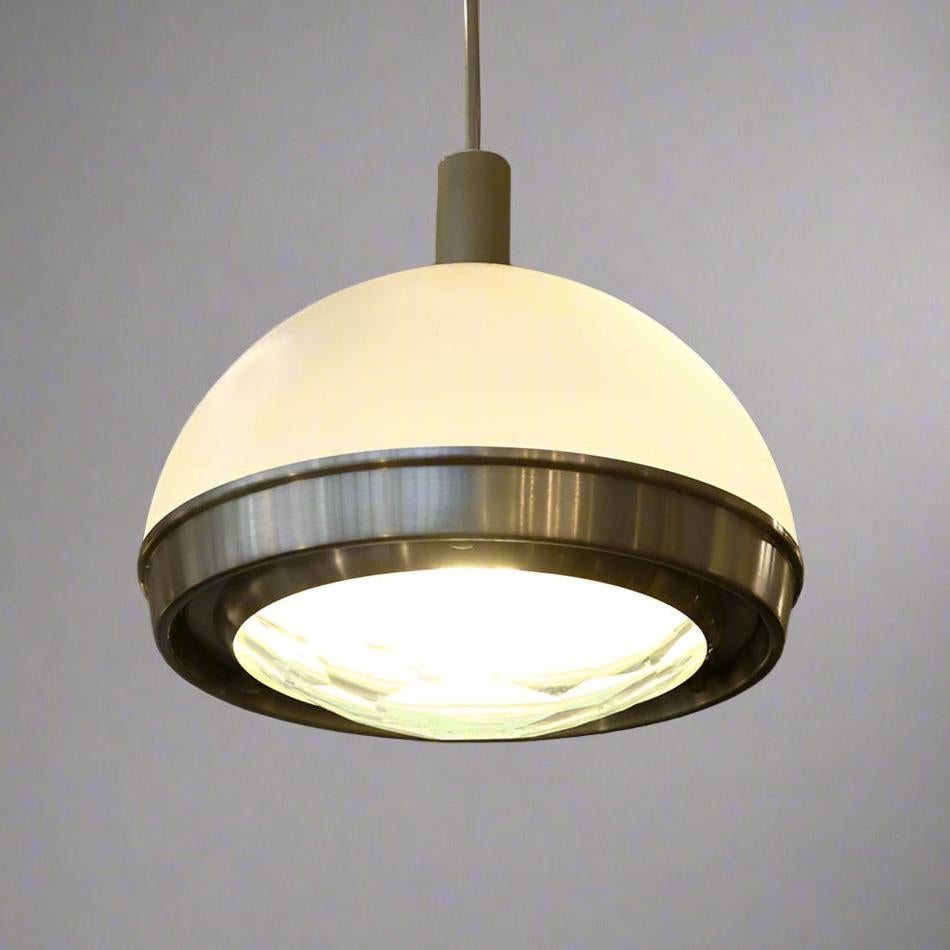 Pia Guidetti Crippa Modernist Pendant Light for Lumi , Italy 1960's In Good Condition For Sale In New York, NY