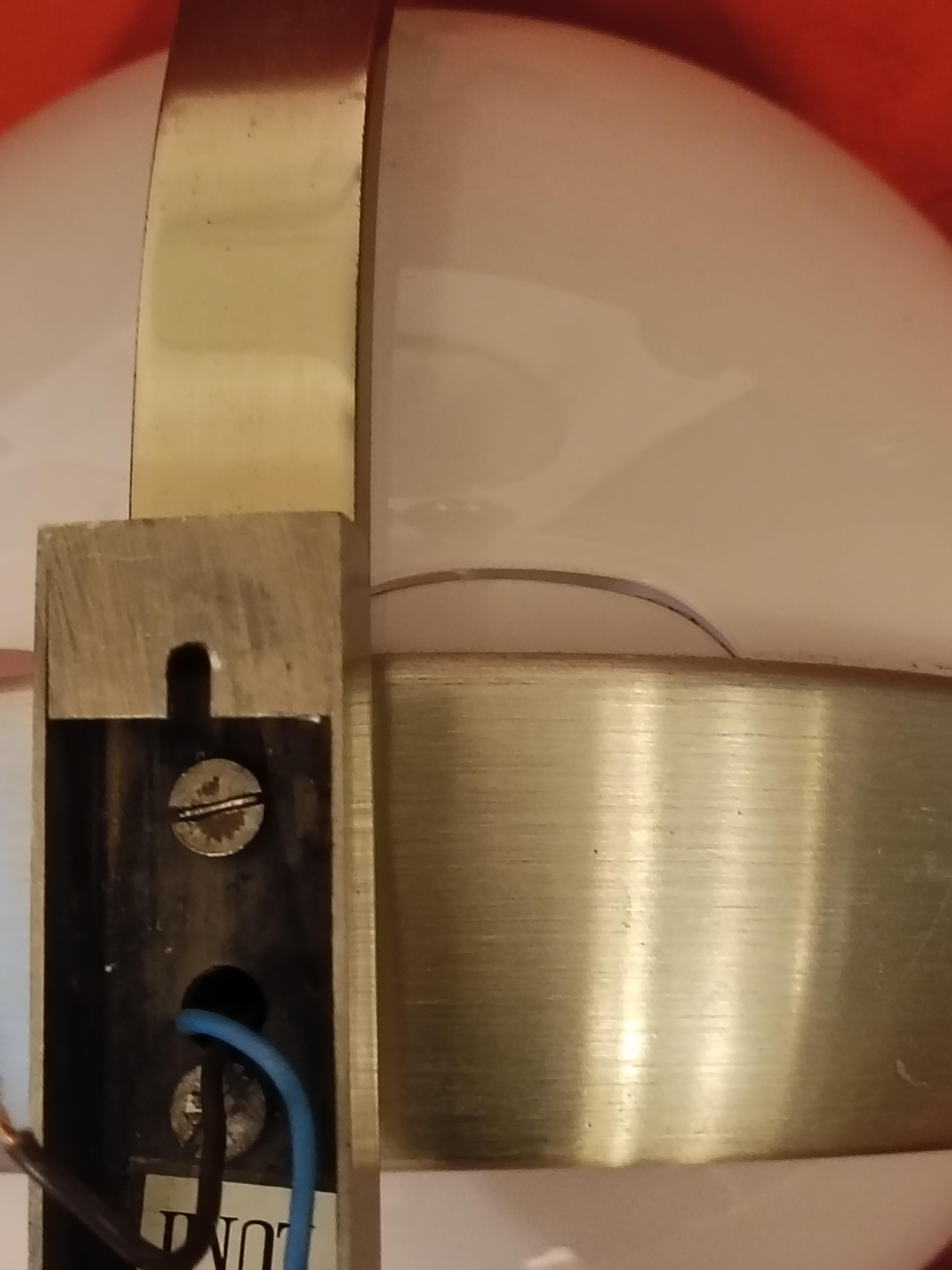 Pia Guidetti Crippa per Lumi Lampada da Parete, Italia 1970s im Angebot 5