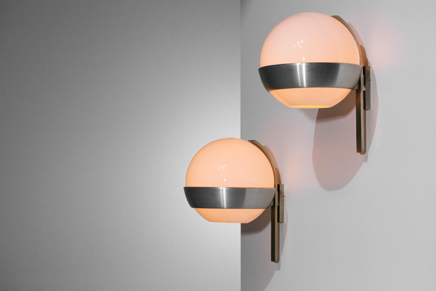 Pia Guidetti Crippa per Lumi Lampada da Parete, Italia 1970s im Angebot 7