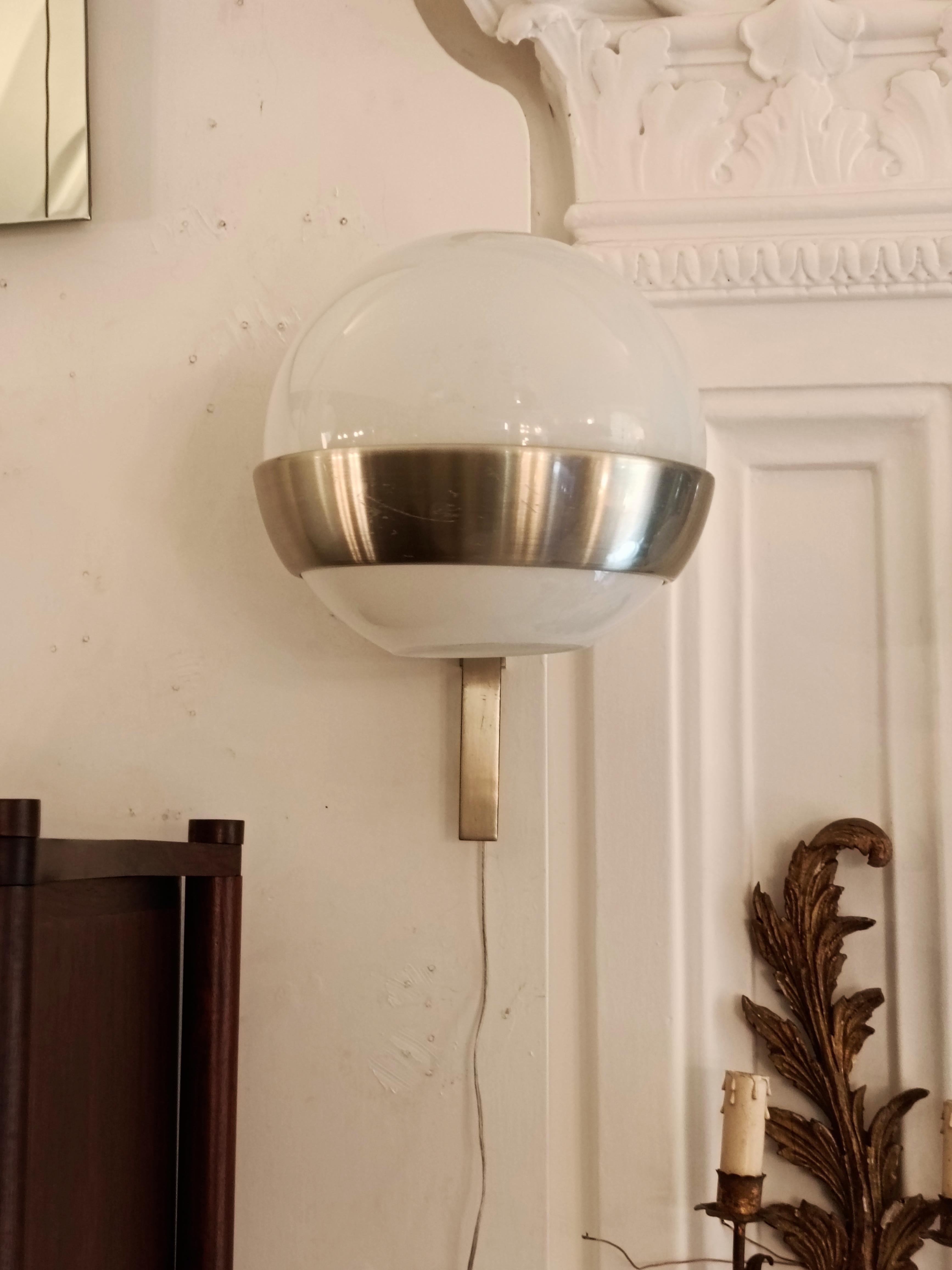 Pia Guidetti Crippa per Lumi Lampada da Parete, Italia 1970s (Ende des 20. Jahrhunderts) im Angebot