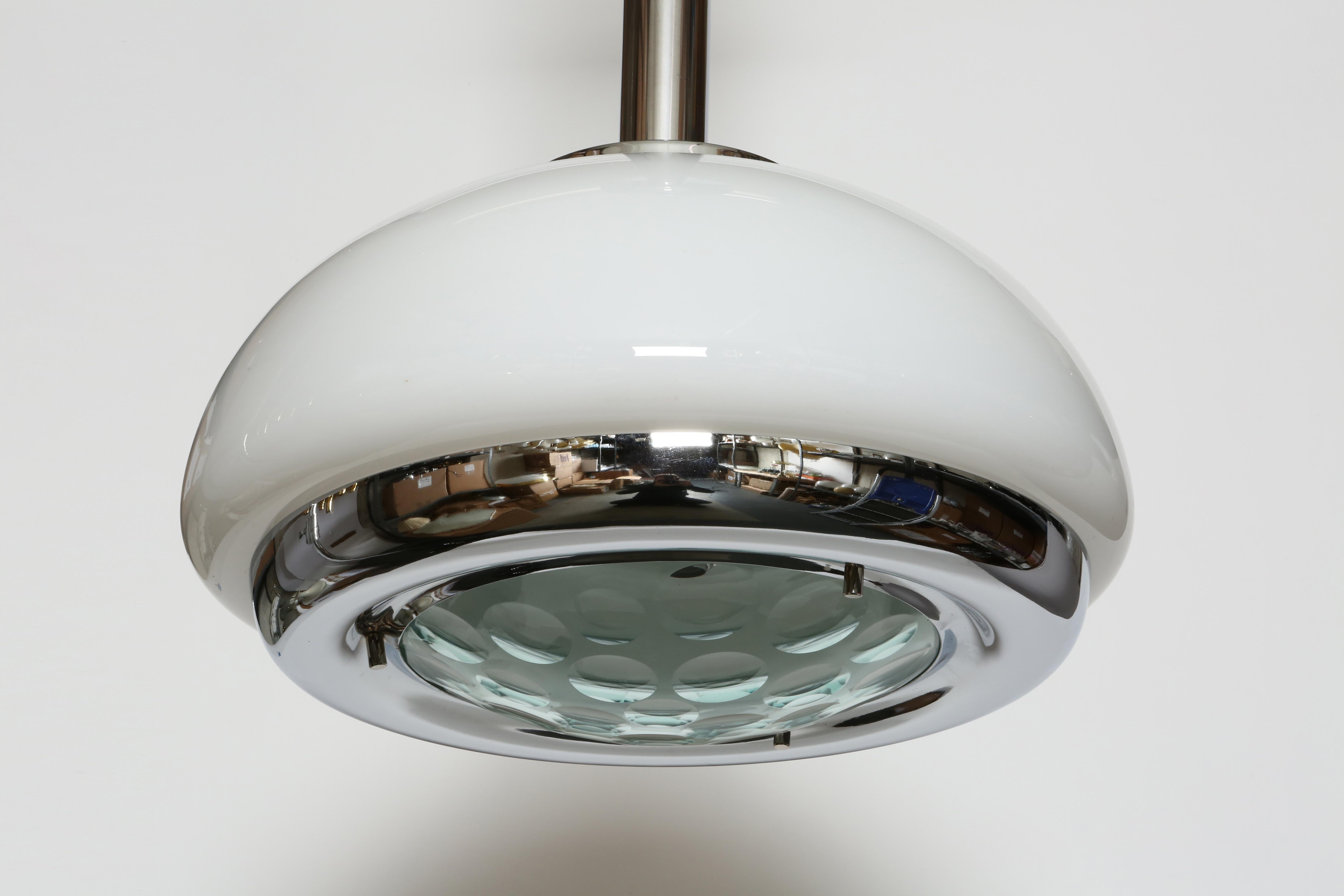 Suspension de plafond Pia Guidetti pour Lumi Milano, Italie vers 1960 en vente 3