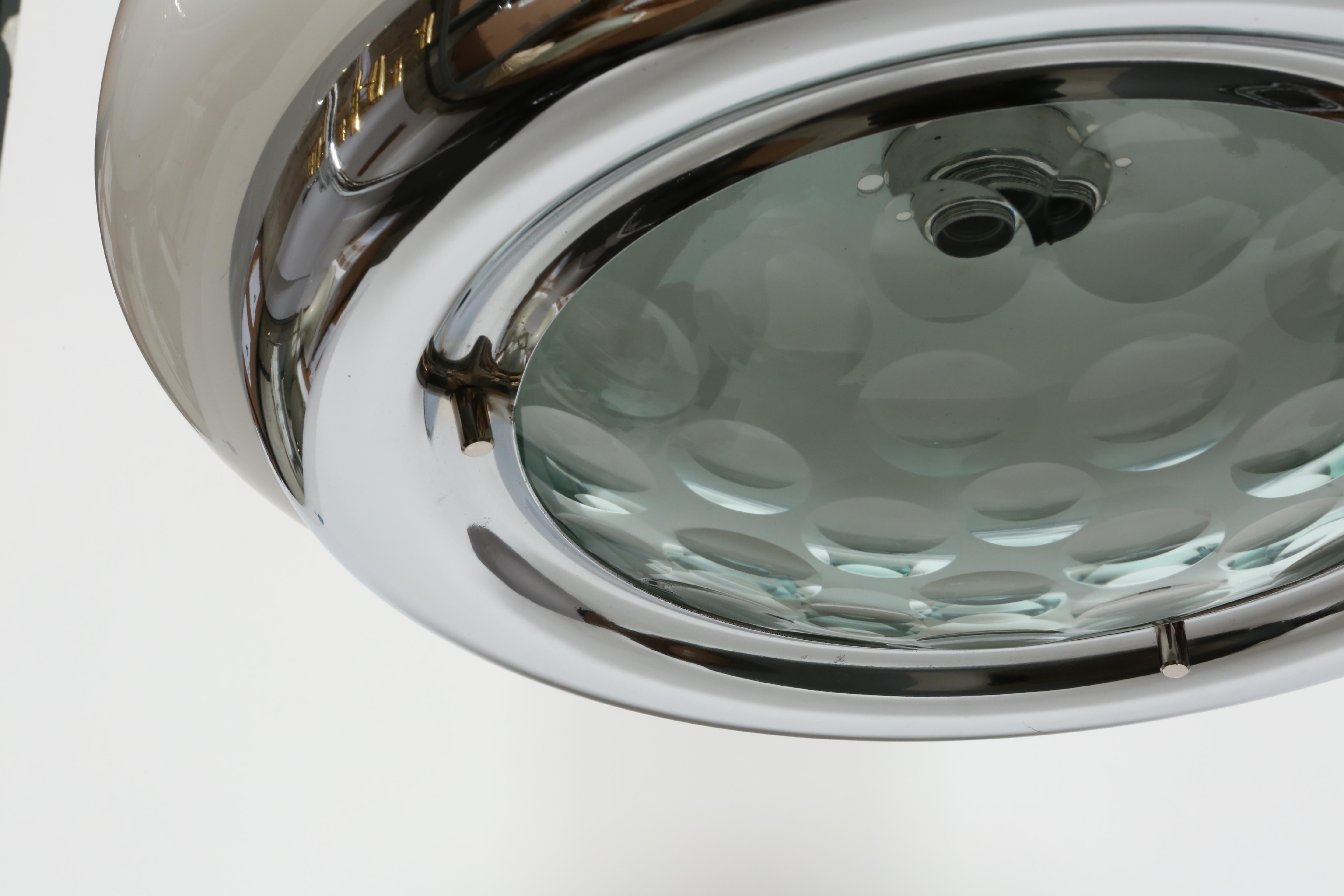 italien Suspension de plafond Pia Guidetti pour Lumi Milano, Italie vers 1960 en vente