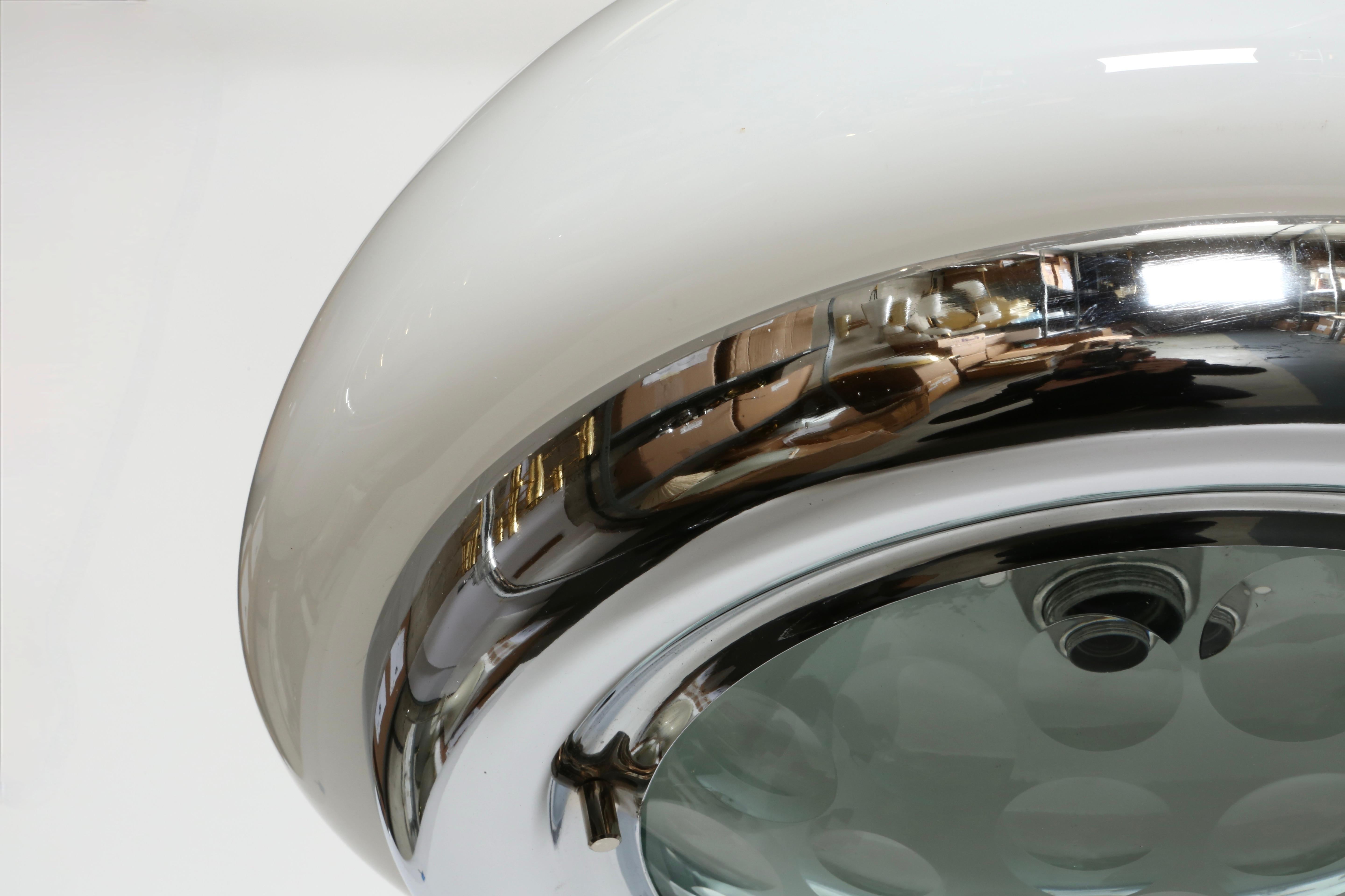 Suspension de plafond Pia Guidetti pour Lumi Milano, Italie vers 1960 Bon état - En vente à Brooklyn, NY