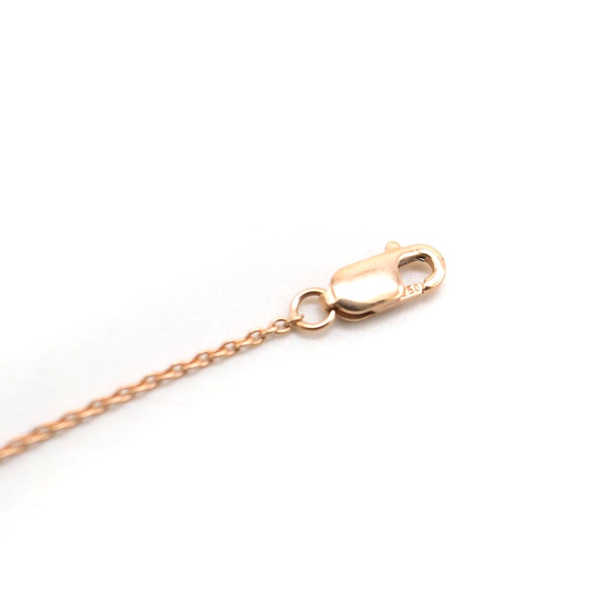 Pia Hallstrom 'Always' 0.61 Carat Diamond Rose Gold Bracelet For Sale 2