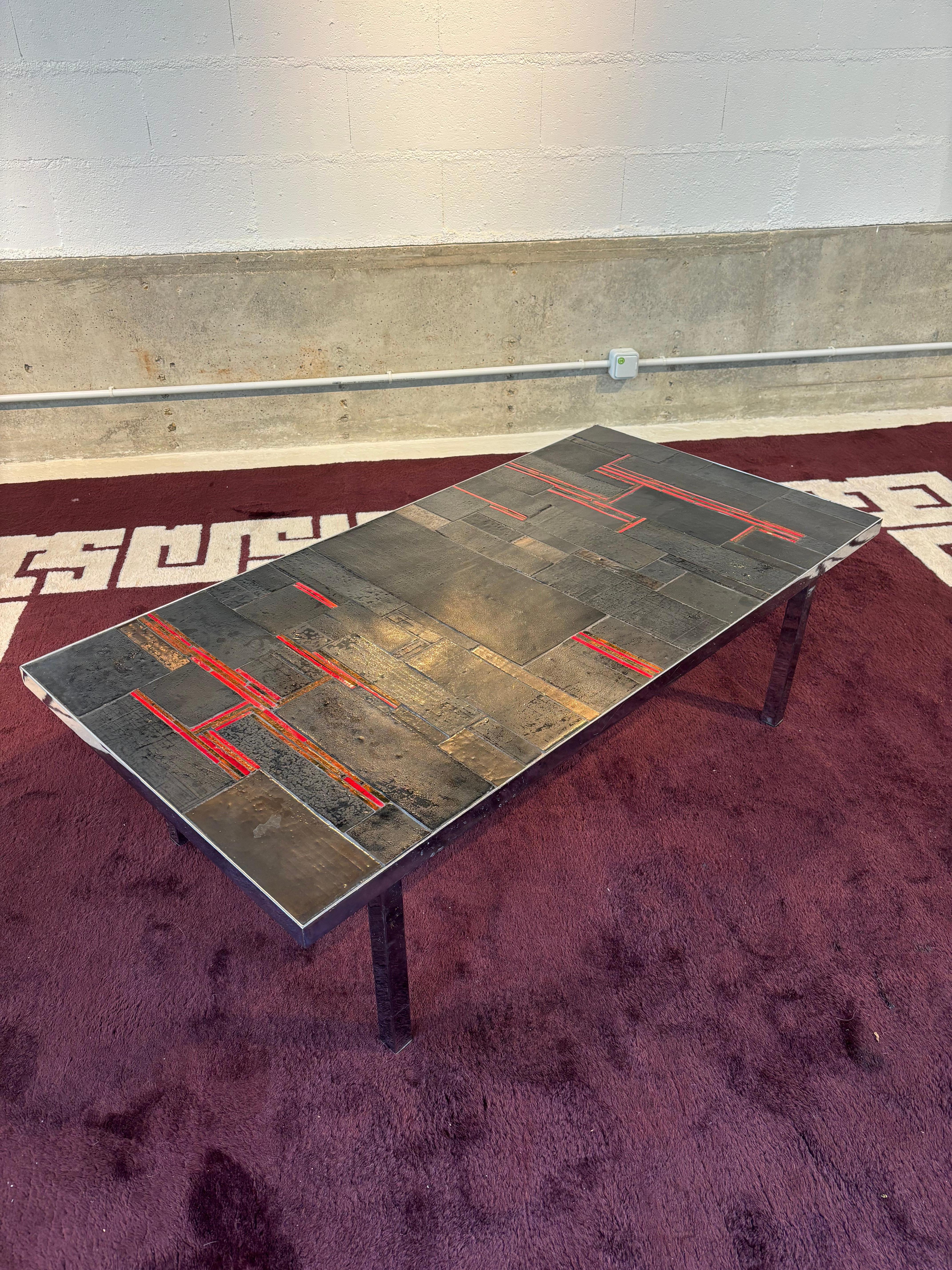 Pia Manu Couchtisch im Zustand „Hervorragend“ im Angebot in SAINT-OUEN-SUR-SEINE, FR