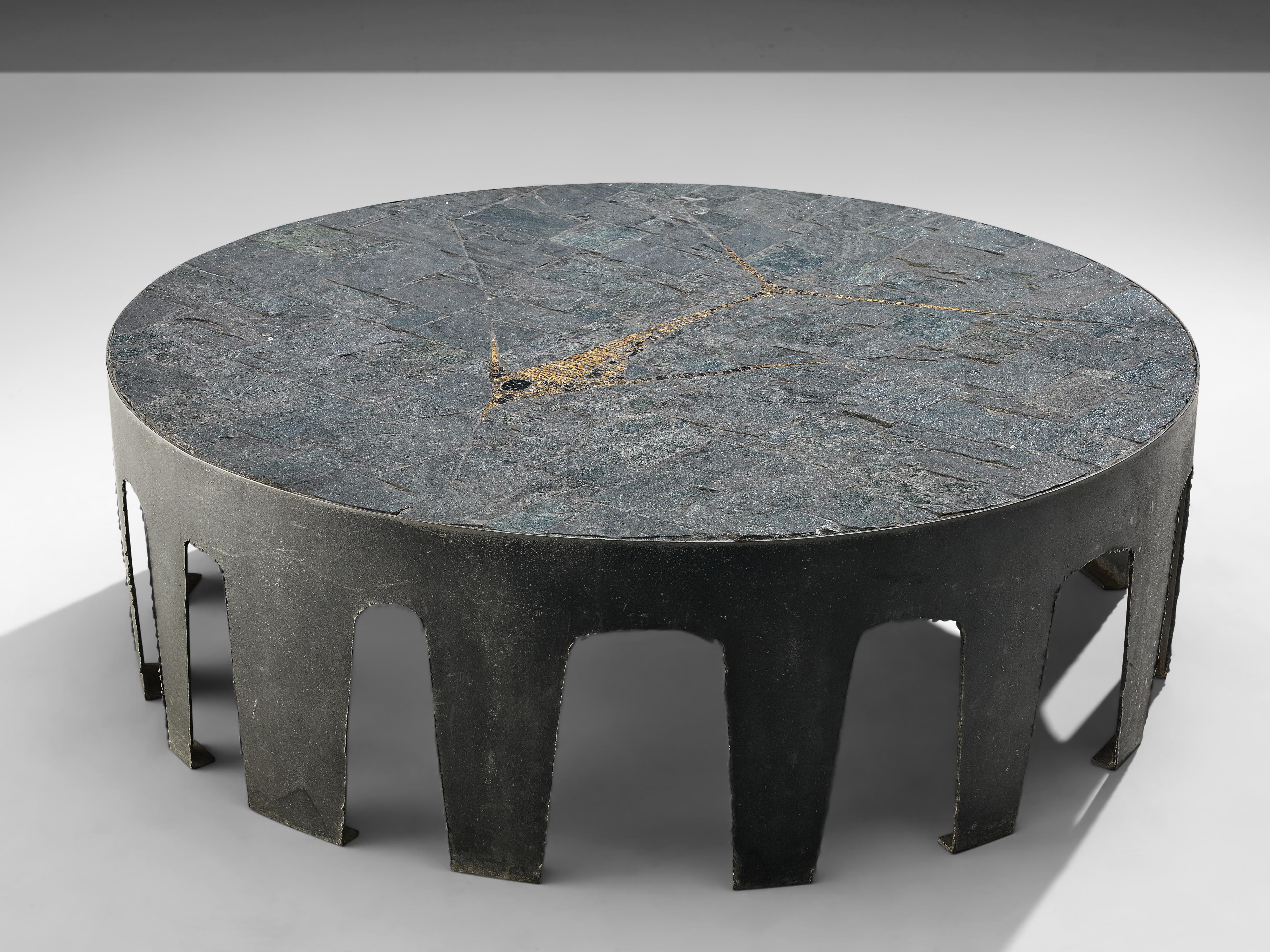 Belgian Pia Manu Handcrafted Coffee Table
