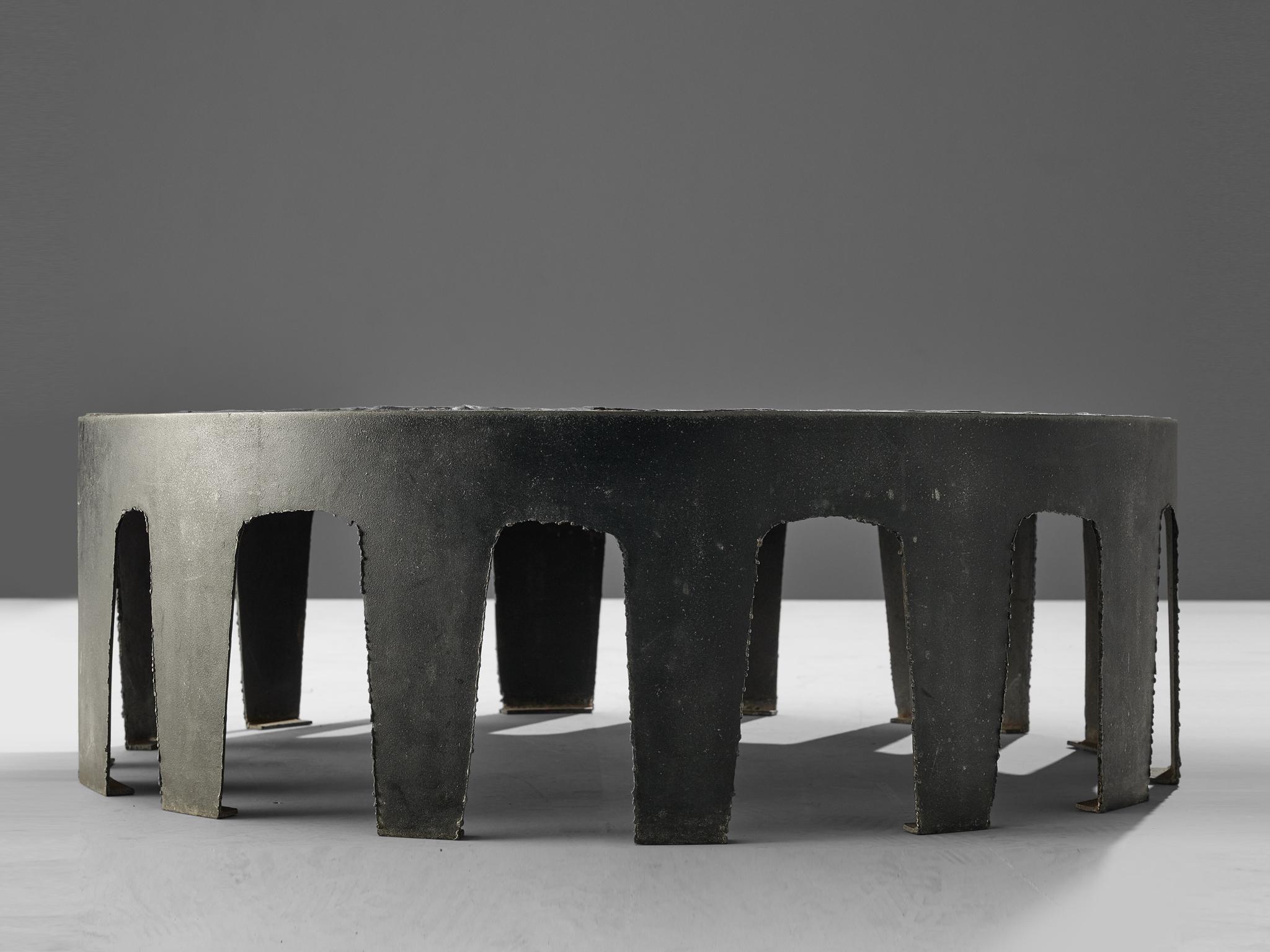 Pyrite Pia Manu Handcrafted Coffee Table