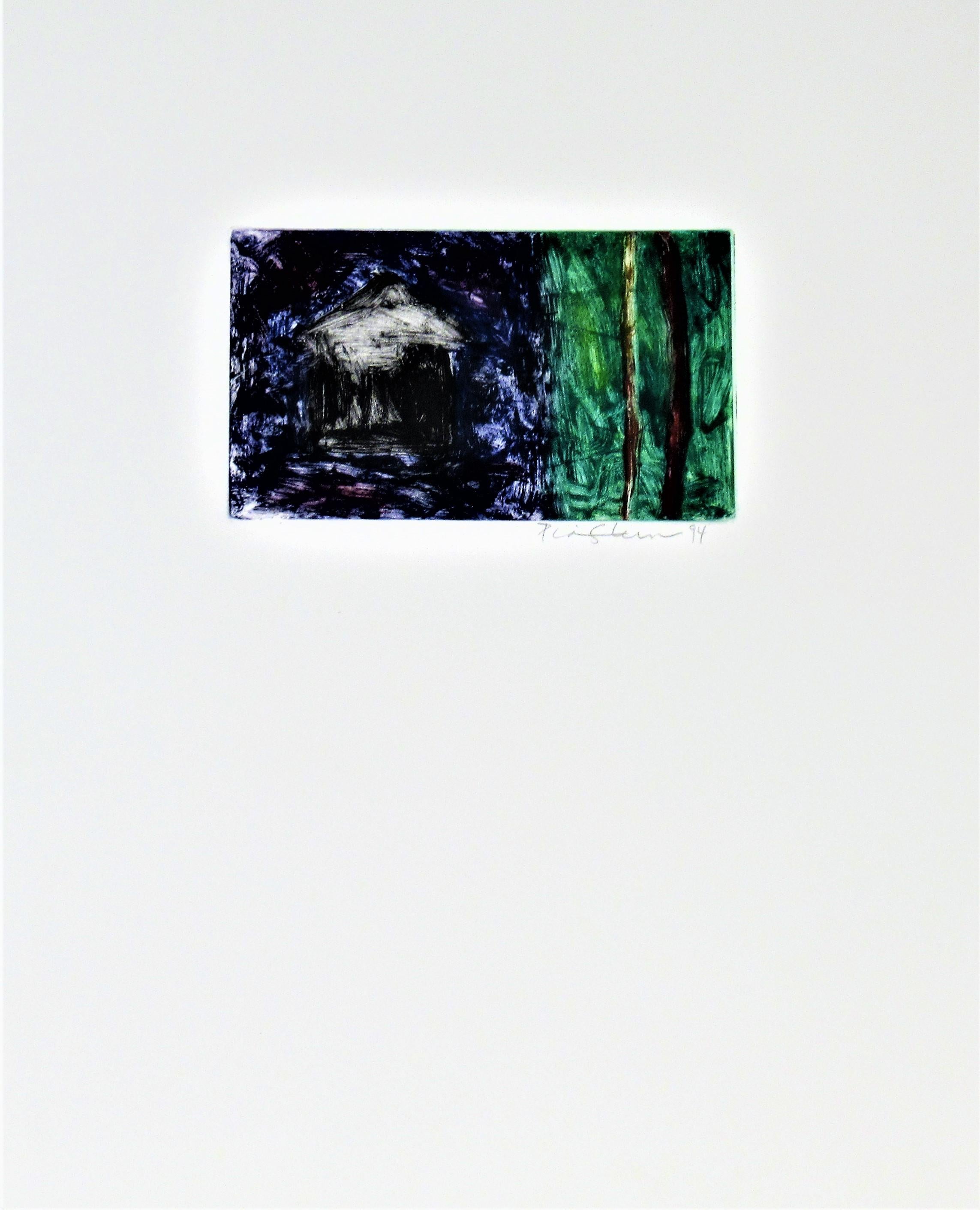 Pia Stern Abstract Print - Acropolis Dream I