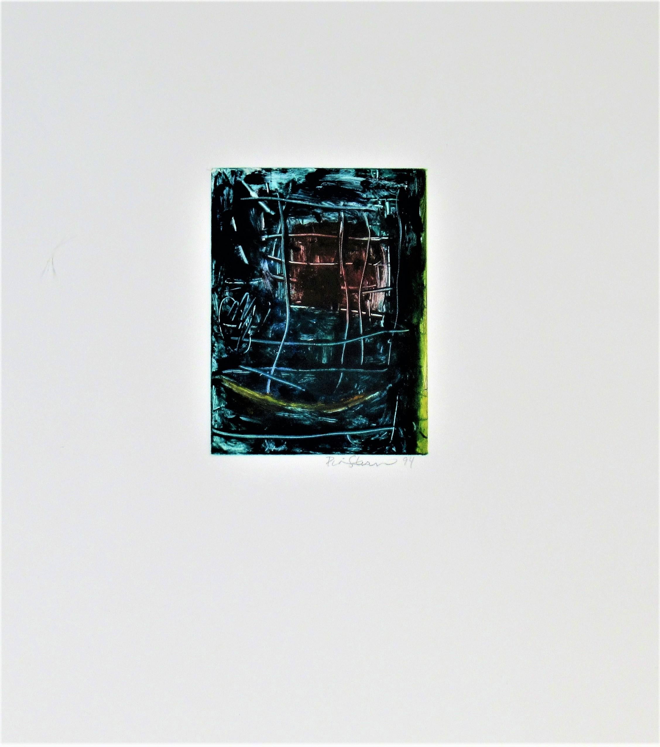 Pia Stern Abstract Print - Night Passage