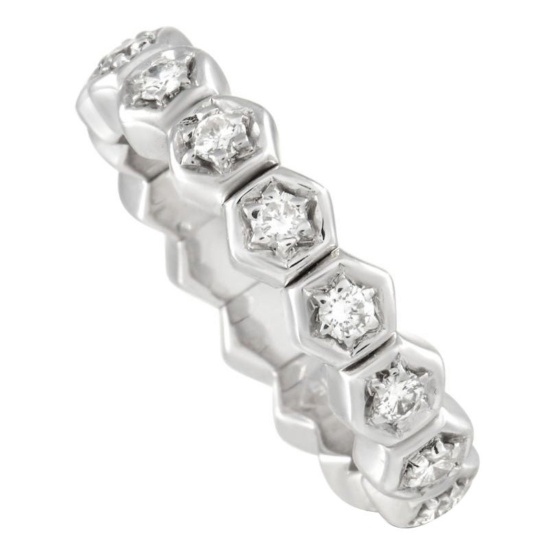 Piaget 14K White Gold 0.50 Ct Diamond Eternity Band For Sale